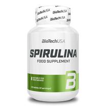 Maisto papildas BioTech USA Spirulina, 100 vnt.