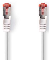 Laidas Nedis RJ-45 8P8C, RJ-45 8P8C, 20 m, balta sp.
