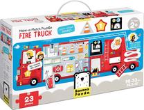 Пазл Bananapanda Make A Match Fire Truck, 33 см x 98 см, многоцветный