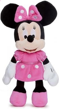 Pliušinis žaislas Simba Disney Minnie Mouse, juoda sp./rožinė sp., 25 cm