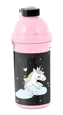 Ūdens pudele Paso Unicorn 11P-07707, rozā krās., plastmasa, 0.5 l