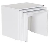 Журнальный столик Kalune Design SHP-103-PP-1, белый цв., 36 см x 45 см x 42 см
