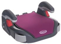 Autokėdutė-paaukštinimas Graco Booster, pilka sp./violetinė sp., 22 - 36 kg