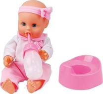 Lelle - jaundzimušais Dimian, 33 cm, rozā krās.