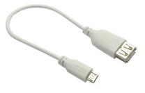 Adapteris G&BL Micro USB B male, USB 2.0 A male, 0.2 m