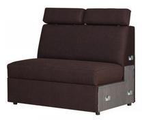 Modulinė sofa Bodzio Lazur, ruda sp., 111 x 81 cm x 97 cm