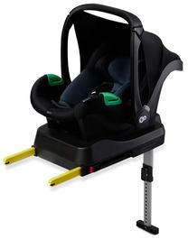 Nešiojama autokėdutė su lopšiu KinderKraft MINK PRO i-Size, juoda sp., 4 - 13 kg