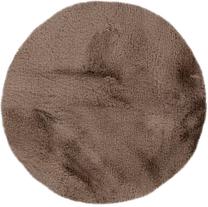 Vonios grindų kilimėlis Kayoom Rabbit 8D3VC-100-100, ruda sp., 100 cm x 100 cm, Ø 100 cm