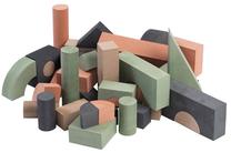 Klucīši BabyTrold Foam Blocks, 52 gab.