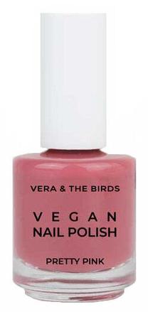 Nagų lakas Vera & The Birds Vegan, pretty pink sp., 14 ml