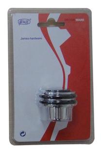 Durų atrama James Hardware DS074CC, 3.5 cm, Ø 4.2 cm, guma/plienas, chromo sp.
