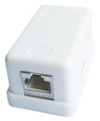 Gembird Surface Mount Box Cat5e RJ45 White