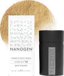 Пудра для волос Nanogen Keratin Hair Fibres 09 Dark Blonde, 15 г