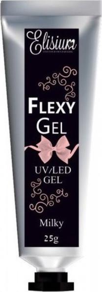 Formuojamasis nagų gelis Elisium Nail Extension Gel, milky, 25 g