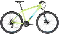 Dviratis kalnų Serious Rockville Disc, 27.5 ", 17'' rėmas, mėlyna sp./žalia sp.