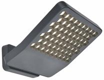 Õue seinavalgusti Lutec Atlantis, 24W, LED, IP54, tumehall v., 20.1 cm x 10.8 cm