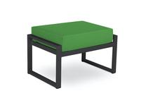 Lauko pufas Calme Jardin Nicea CAL_POUF_83_F2_NICEA5, antracito sp./žalia sp., 45 cm x 70 cm x 44 cm