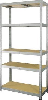 Sandėliavimo lentyna Metalkas R100, 90 cm x 40 cm x 180 cm, 100 kg