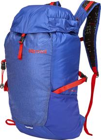 Tūristu mugursoma Marmot Kompressor Royal Night, zila krās./sarkana krās., 18 l