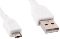 Laidas Gembird USB / USB-micro USB 2.0 male, Micro USB male, 0.5 m, balta sp.