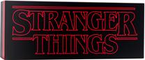Lampa Paladone Stranger Things Logo Light, melna krās./sarkana krās.
