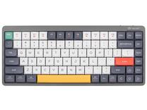 Bezvadu spēļu tastatūra Tracer Fina 84 Outemu Red, EN, pelēka krās.