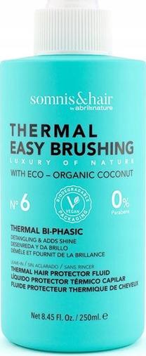 Sprejs matiem NoName Thermal Easy Brushing, 250 ml