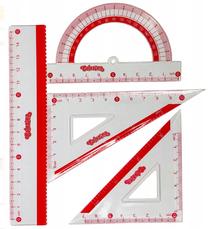 Liniuotė Colorino 39606PTR, 15 cm, plastikas, įvairių spalvų