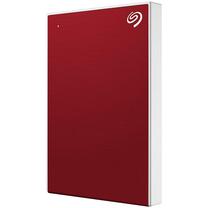 Kietasis diskas Seagate External Backup Plus Slim, HDD, 1 TB, raudona sp.