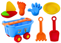 Игрушка для песочницы Lean Toys, многоцветный, 7 шт.