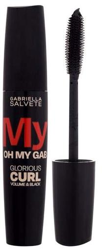 Blakstienų tušas Gabriella Salvete Oh My Gab Glorious Curl, 11 ml, juoda sp.