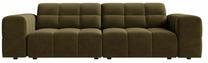 Sofa Cosmopolitan Design Chicago Bluvel 77, alyvuogių žalia sp., 102 x 212 cm x 78 cm