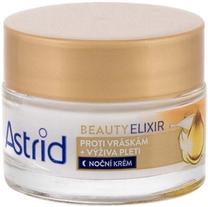 Naktinis veido kremas Astrid Beauty Elixir, 50 ml, 35+