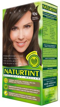 Matu krāsa Naturtint Phergal, natural chestnut krās., 4N, 165 ml