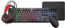 Vadu tastatūras un peles komplekts Varr VG4IN1SET02, EN, melna krās.