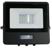Prožektor liikumisanduriga, lakke või seina V-TAC Floodlight 20258, 10 W, 735 lm, 6500 °K, IP65, must v.