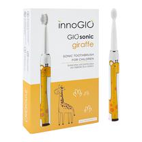 Elektrinis dantų šepetėlis InnoGIO Giraffe, balta sp./geltona sp.