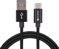 Kabelis 4smarts RapidCord, USB/USB-C, 200 cm, juoda sp.