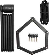 Велосипедный замок Masterlock 8335EURDPRO, черный цв., 840 мм