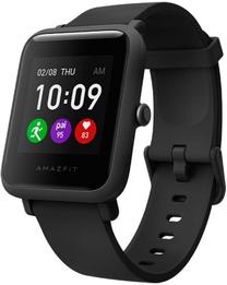 Viedais pulkstenis Xiaomi Amazfit Bip S Lite, melns krās.