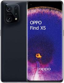 Mobilais telefons Oppo Find X5, 256 GB, melns krās.