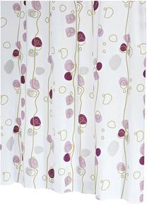 Dušas aizkars Ridder Soaring 42391, balta krās./violeta krās., 200 cm x 180 cm