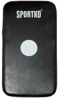 Makivara SportKO Arm Pad M2, balta sp./juoda sp.