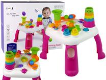 Детский игровой стол Lean Toys Wisdom, 51 см, многоцветный