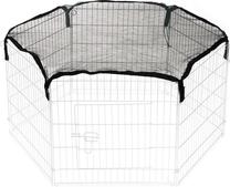 Grauzēju būra pārklājuma tīkls Beeztees Cover Net, 110 cm x 110 cm x 60 cm, zaļa krās.