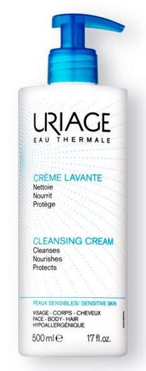 Kūno kremas Uriage Cleansing, 500 ml