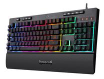 Vadu spēļu tastatūra Redragon Shiva K512 RGB, EN, melna krās.