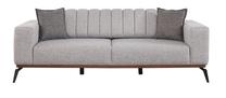 Sofa Hanah Home Paris 291NDS1317, pilka sp., 220 x 95 cm x 65 cm