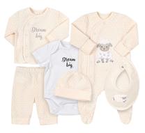Apģērbs zīdaiņiem, mazuļiem Bembi Baby Set, bēša krās., 56, 6 gab.