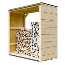 Sodo daiktadėžė, su grindimis Timbela SmartSide M980-1, 75 cm x 153 cm x 159 cm, rusva sp.